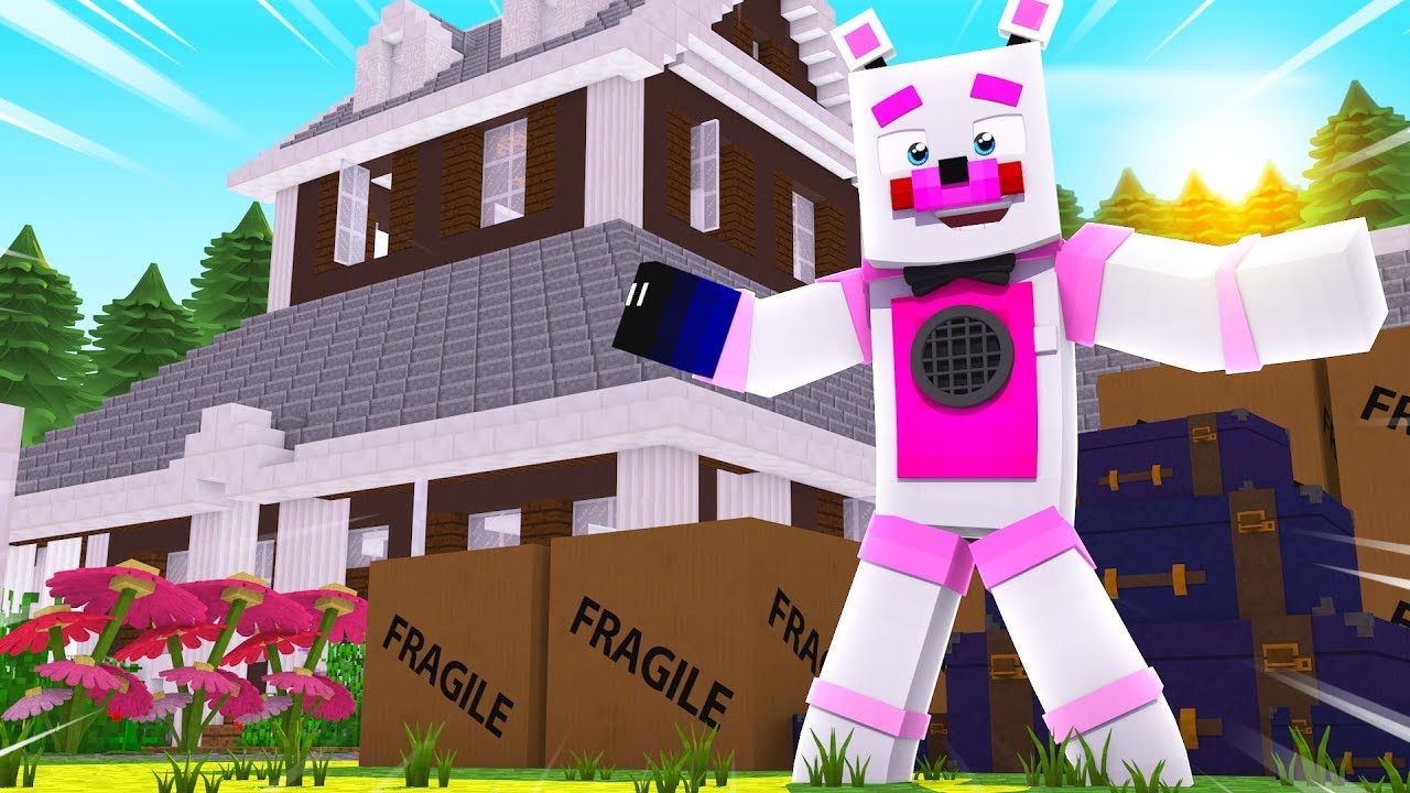 Funtime Freddy's NEW House ?! | Minecraft FNAF Roleplay