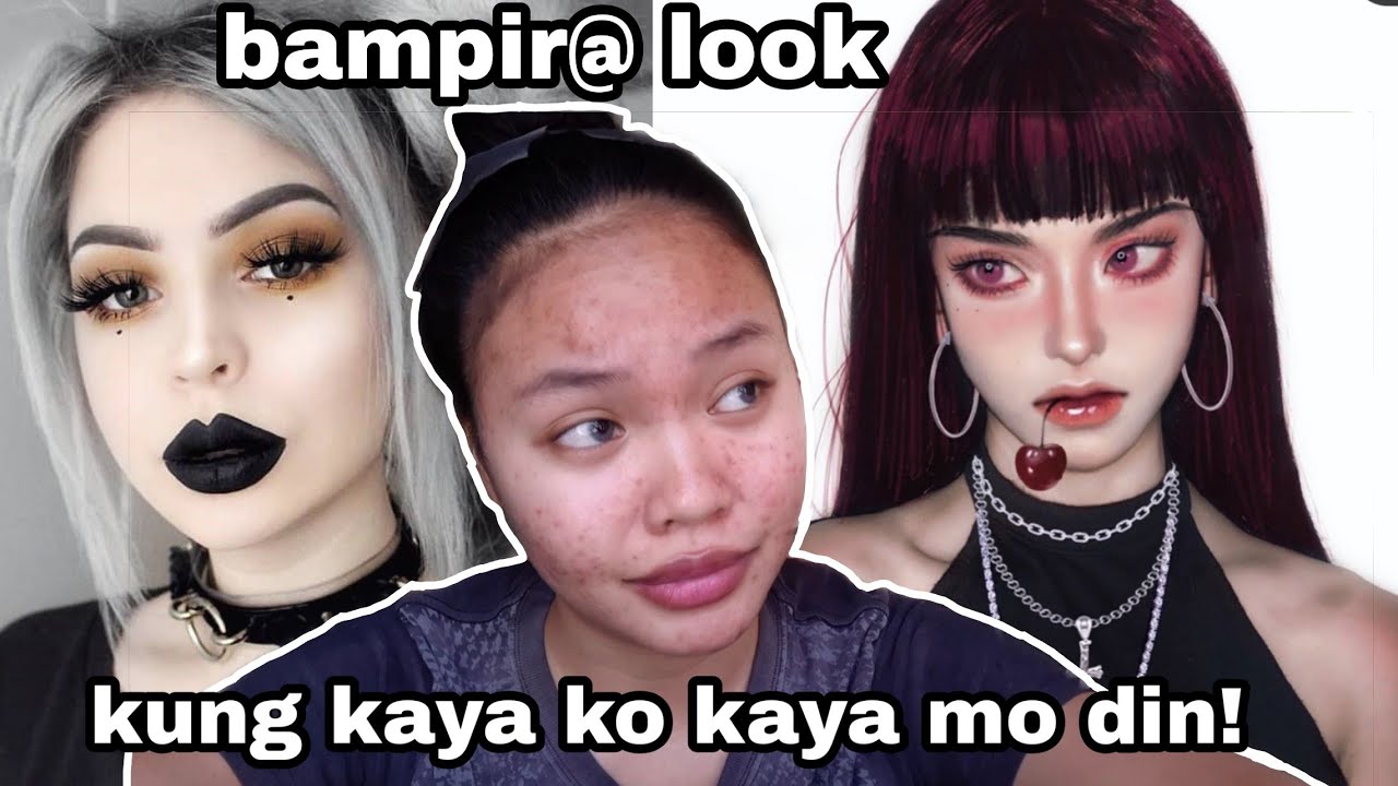 gothic AESTHETIC Makeuplook!+ThankyouShoutout!