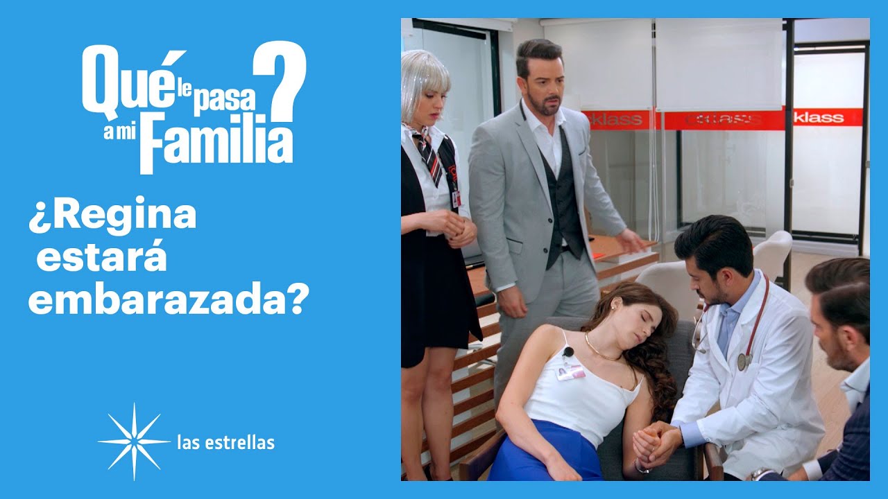 ¿Qué le pasa a mi familia?: ¡Regina sufre un desmayo en la oficina! | C-66 | Las Estrellas