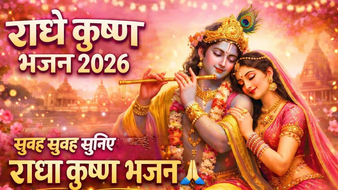 सुबह सुबह सुनिए राधा कृष्ण भजन | Radha Krishna Bhajan 2026 | Beautiful Krishna Bhajan | Bhakti Song