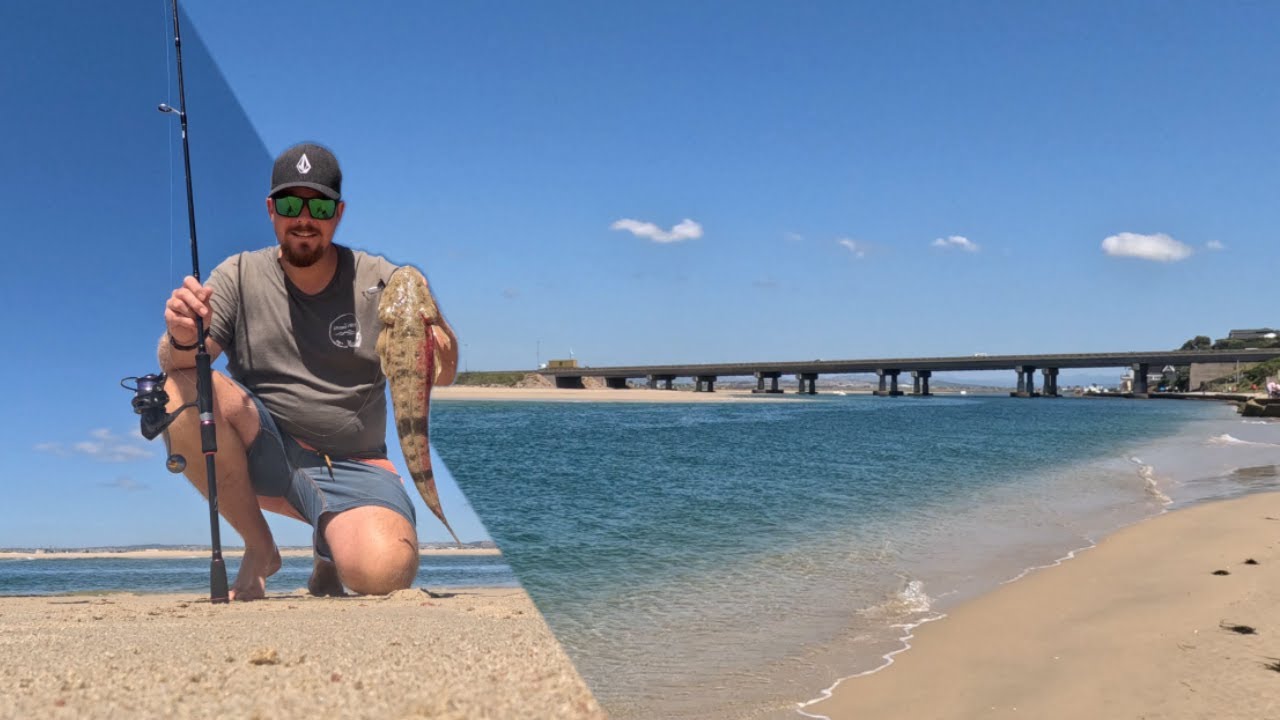 River Fishing With Lures - Catching fish in the Swartkops river
