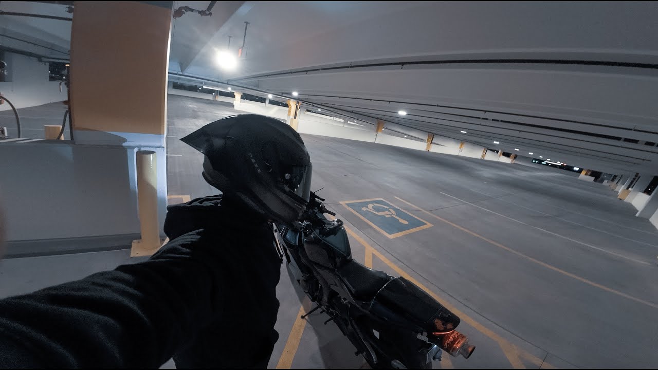 Honda CBR 600RR POV Bored Night Ride (Pure Exhaust Sound)