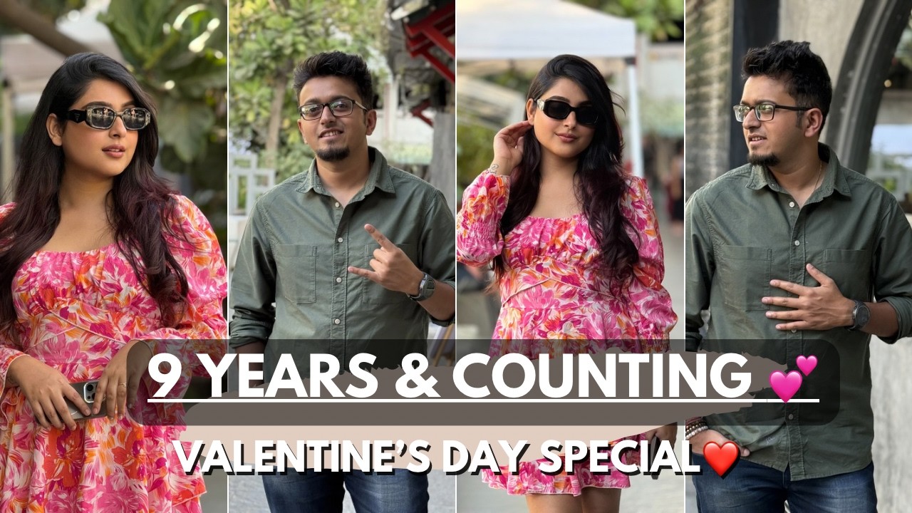 VLOG 466 ❤️ ৯ বছরের ভালোবাসা ❤️ Our Valentine’s Special❤️ Family vlog | Spandan #vlog #familyvlog