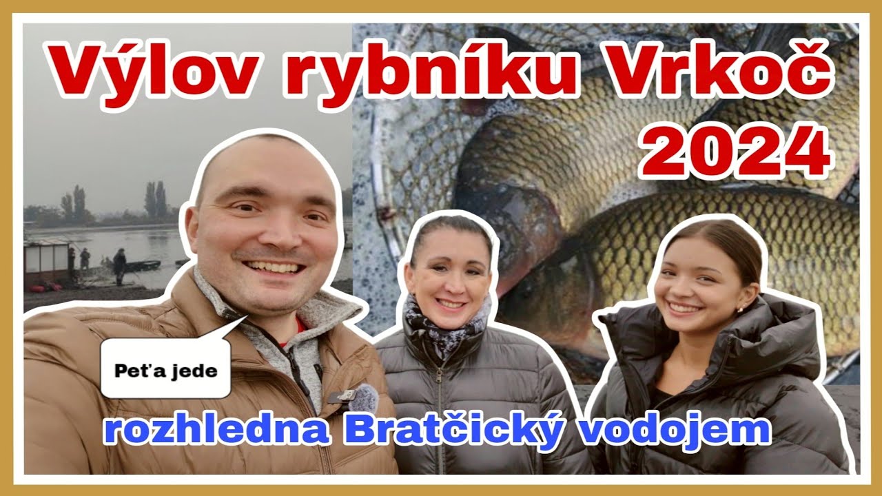 Výlov rybníku Vrkoč - Pohořelický kapr, trofejní ryby a kapří hranolky + Bratčická rozhledna