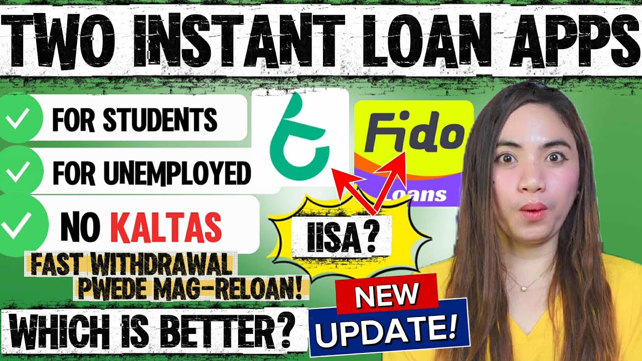 TWO INSTANT LOAN APPS FOR STUDENTS & UNEMPLOYED | NO KALTAS, FAST WITHDRAWAL | WHICH IS BETTER?