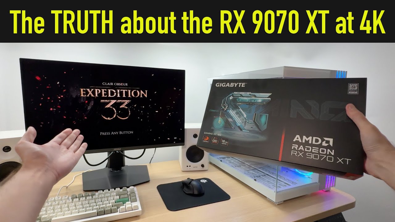 Real Gameplay Experience: RX 9070 XT at 4K
