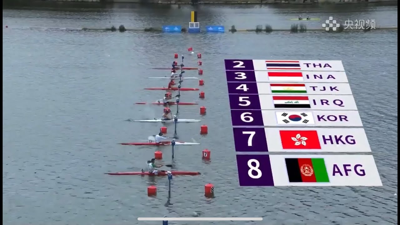 The 19th Asian Games - Canoe Sprint Men’s K1 Semifinal