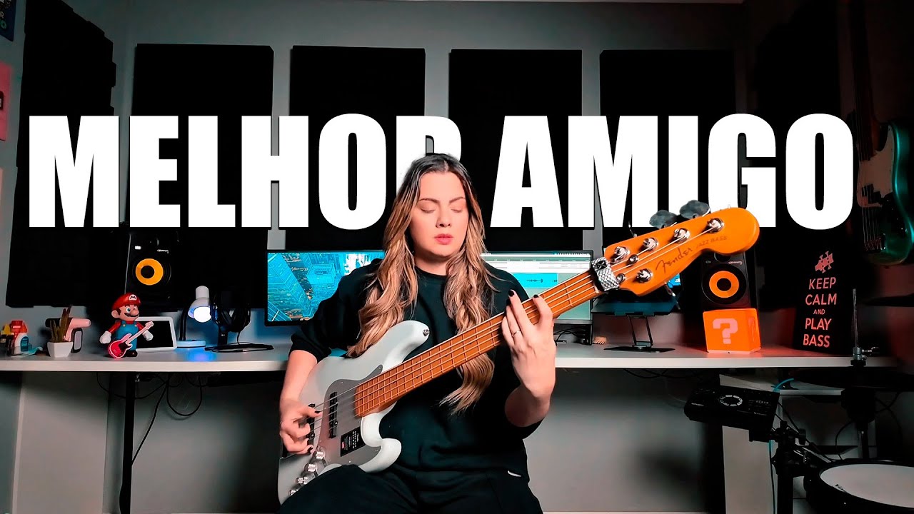 MELHOR AMIGO / O QUE SERIA DE MIM? - BASS COVER @nairnanyofficial
