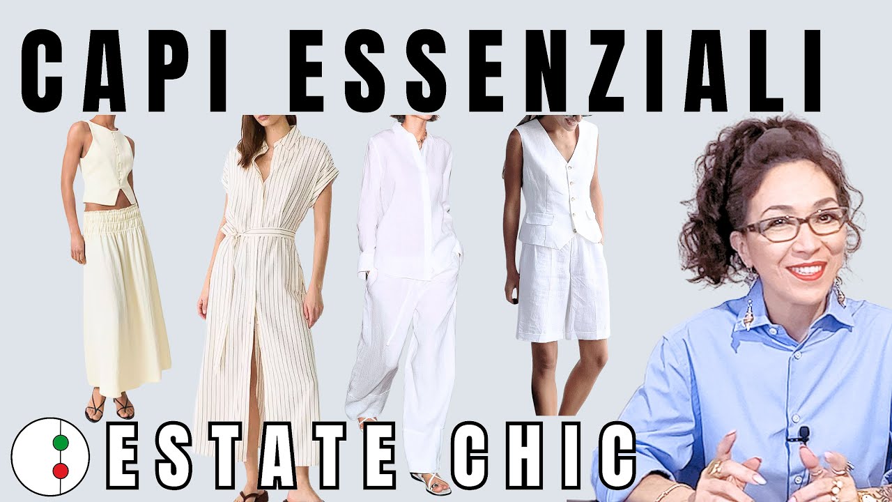 Capi Essenziali Estate 2025 , consigli moda e outfit portabili |Patoo74| StudioStile74 abbigliamento