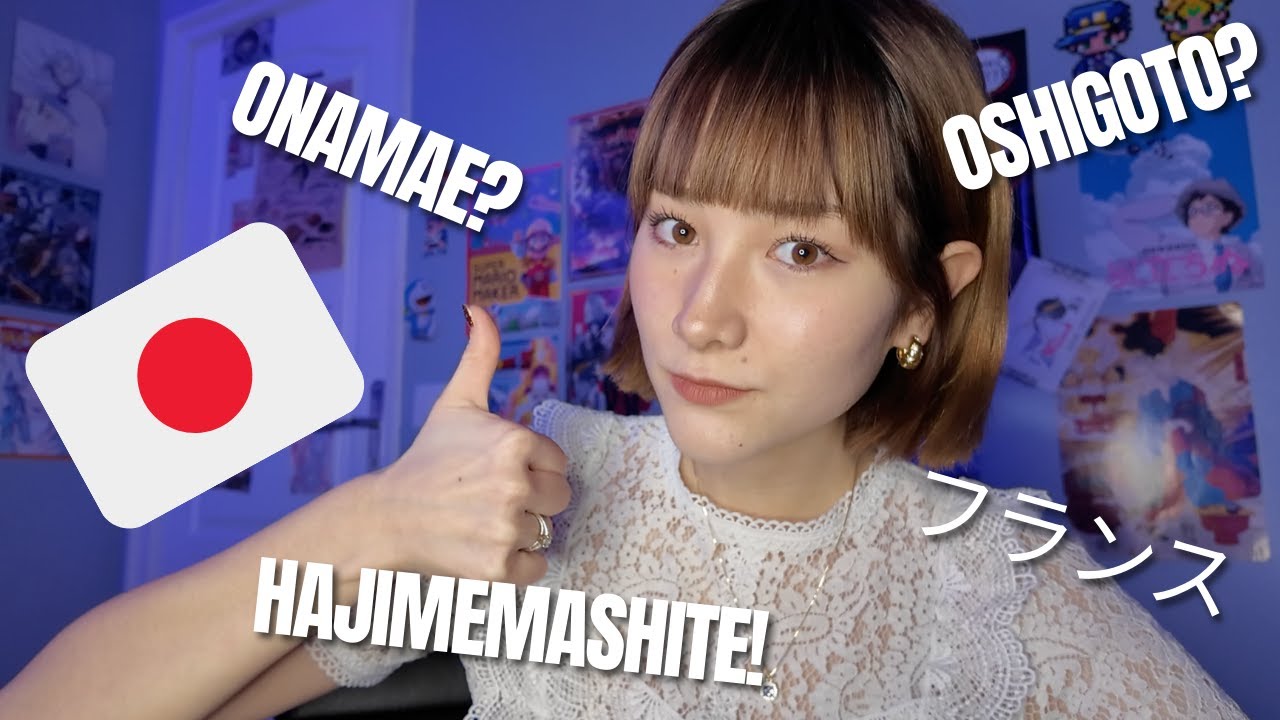 JAPONAIS POUR VOYAGER: Se présenter et parler avec les japonais!