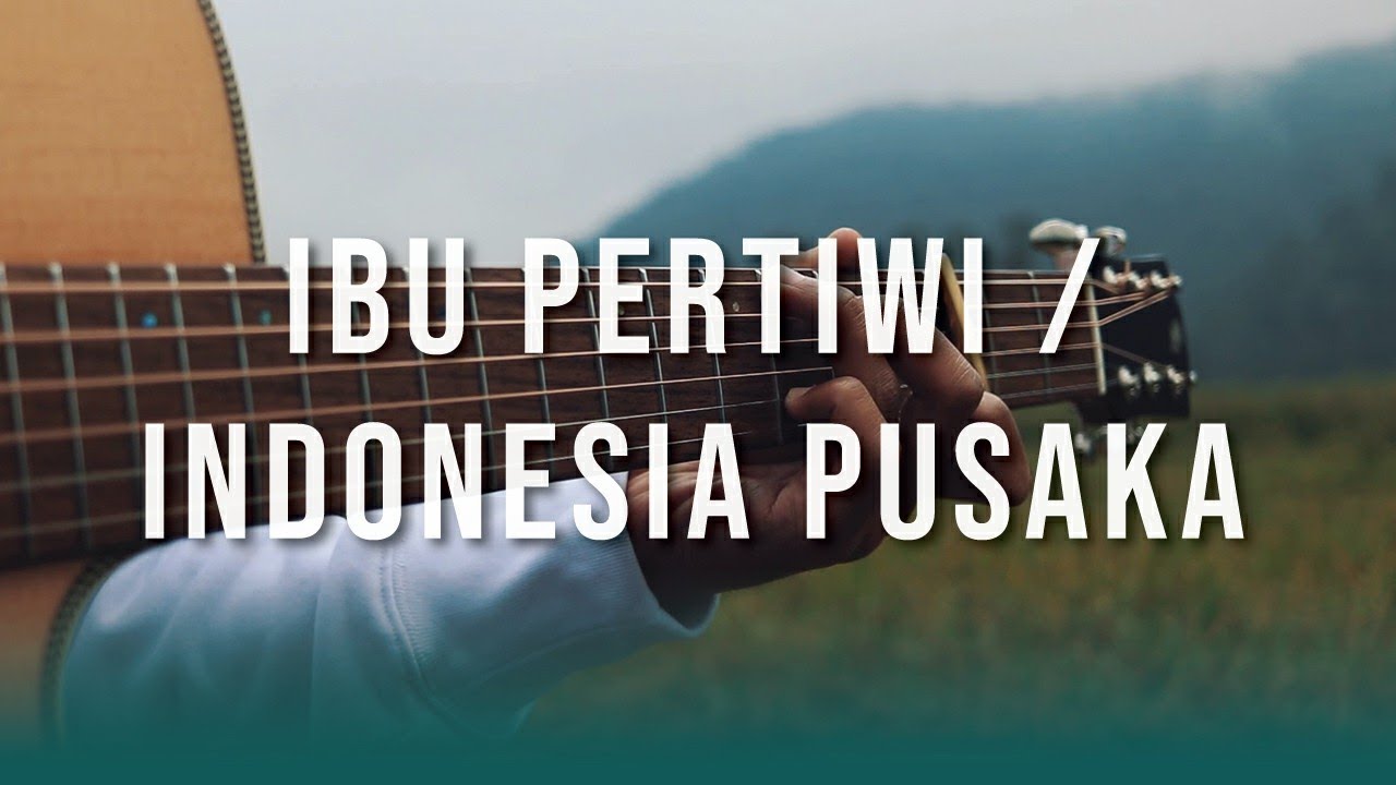 『TAB』 Ibu Pertiwi / Indonesia Pusaka (Fingerstyle Guitar Cover)
