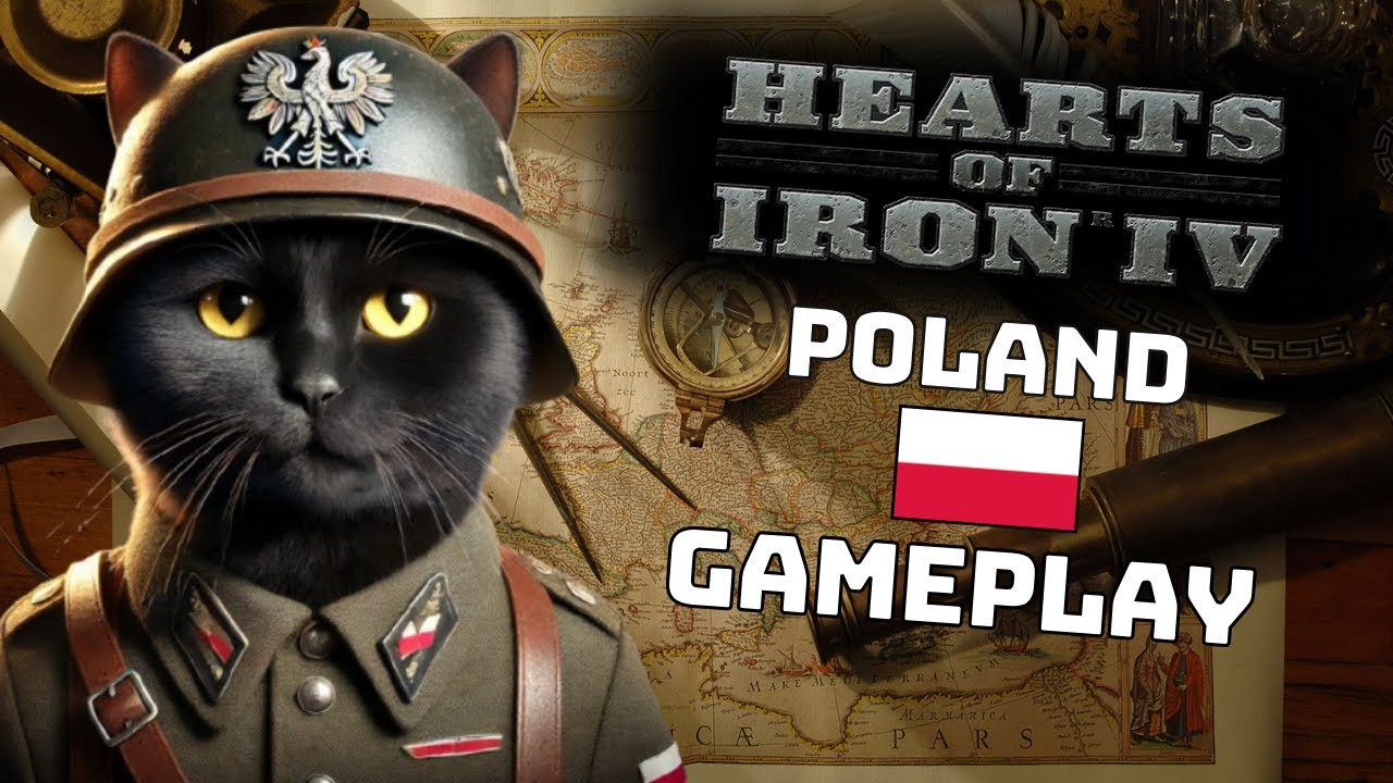 Hearts of Iron IV | Poland with all DLC Gameplay - No Commentary