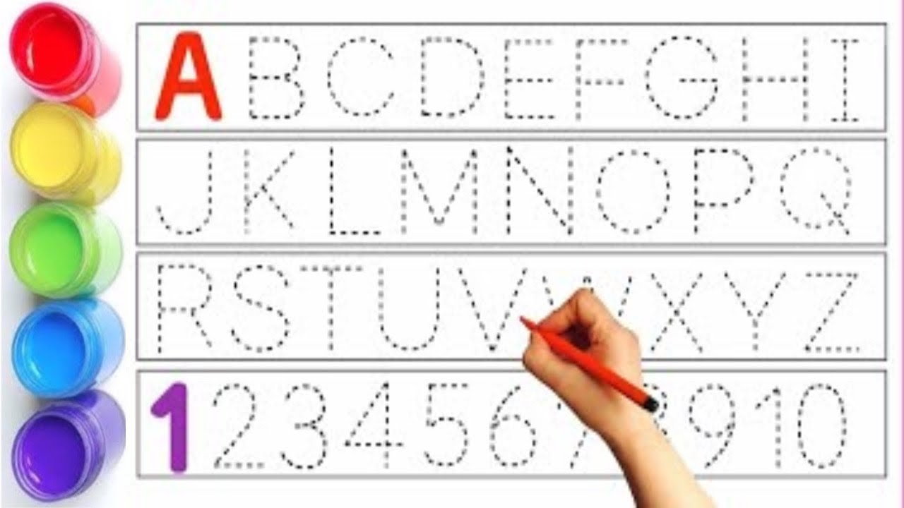 ABC Alphabet A to Z | One Two Three | 1 to 100 Counting, A for Apple, ABC Song, Education video-74