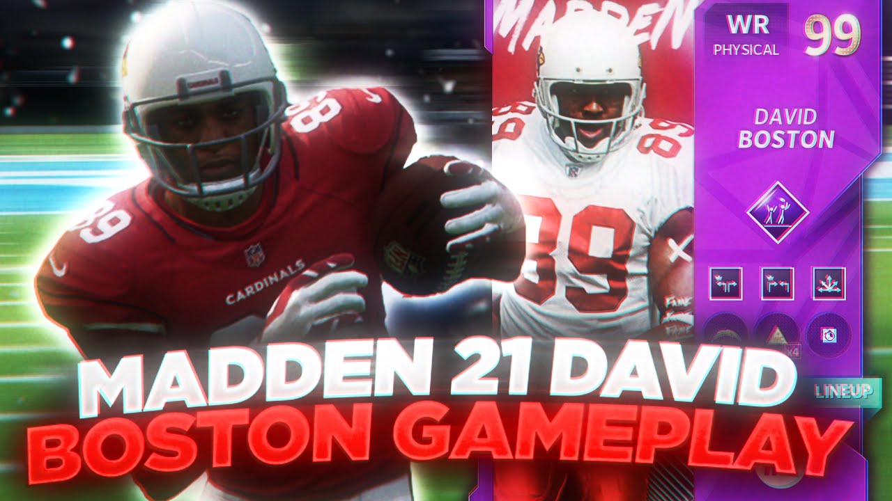 DAVID BOSTON IS A FREAK OF NATURE! 99 OVR THEME DIAMONDS DAVID BOSTON GAMEPLAY