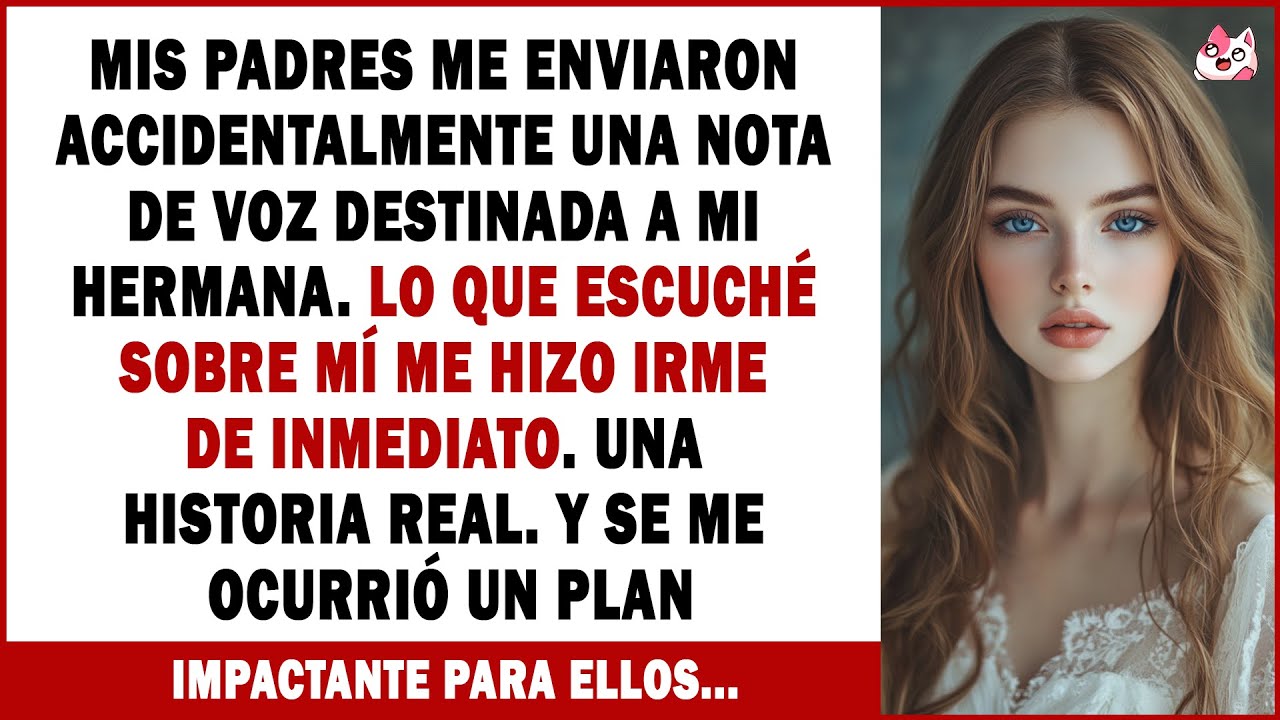 Mis Padres Me Enviaron Accidentalmente Una Nota De Voz Destinada A Mi Hermana, Y Lo Que Yo...