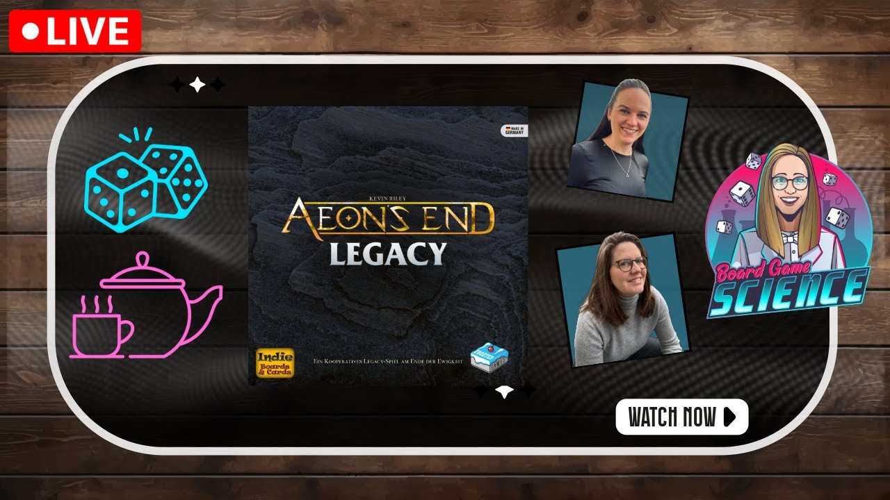 Kapitel 2 Aeon's End Legacy - Würfel & Tee #15 Livestream Let's play - Frosted Games