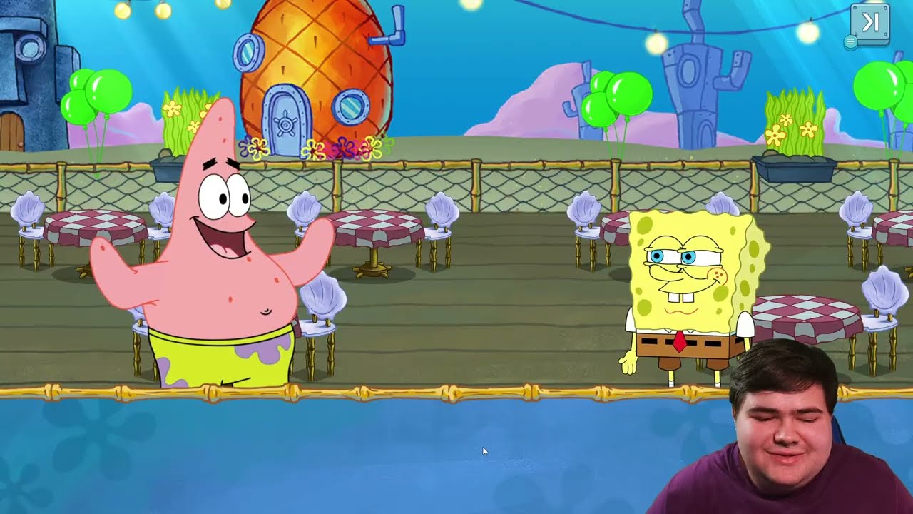 Прохождение игры SpongeBob Krusty Cook-Off! [Уровень 13 в блинной]