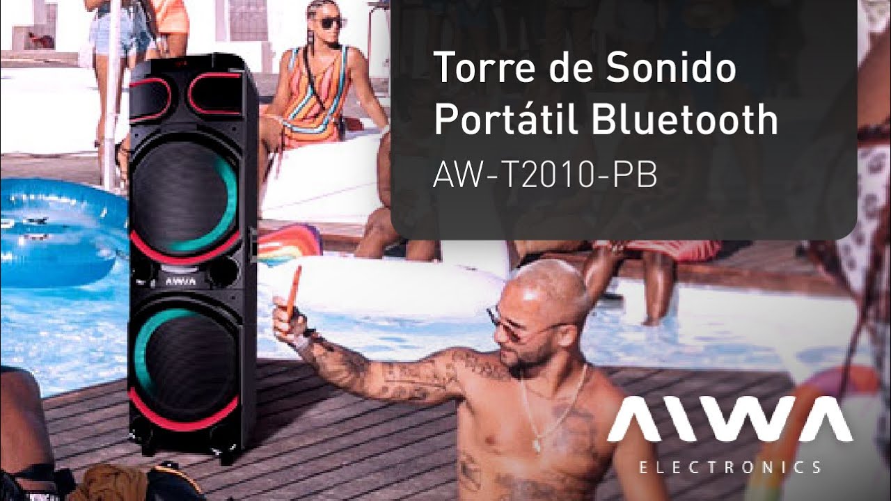 Torre de Sonido L&iacute;nea Ring AW-T2010-PB | AIWA ELECTRONICS