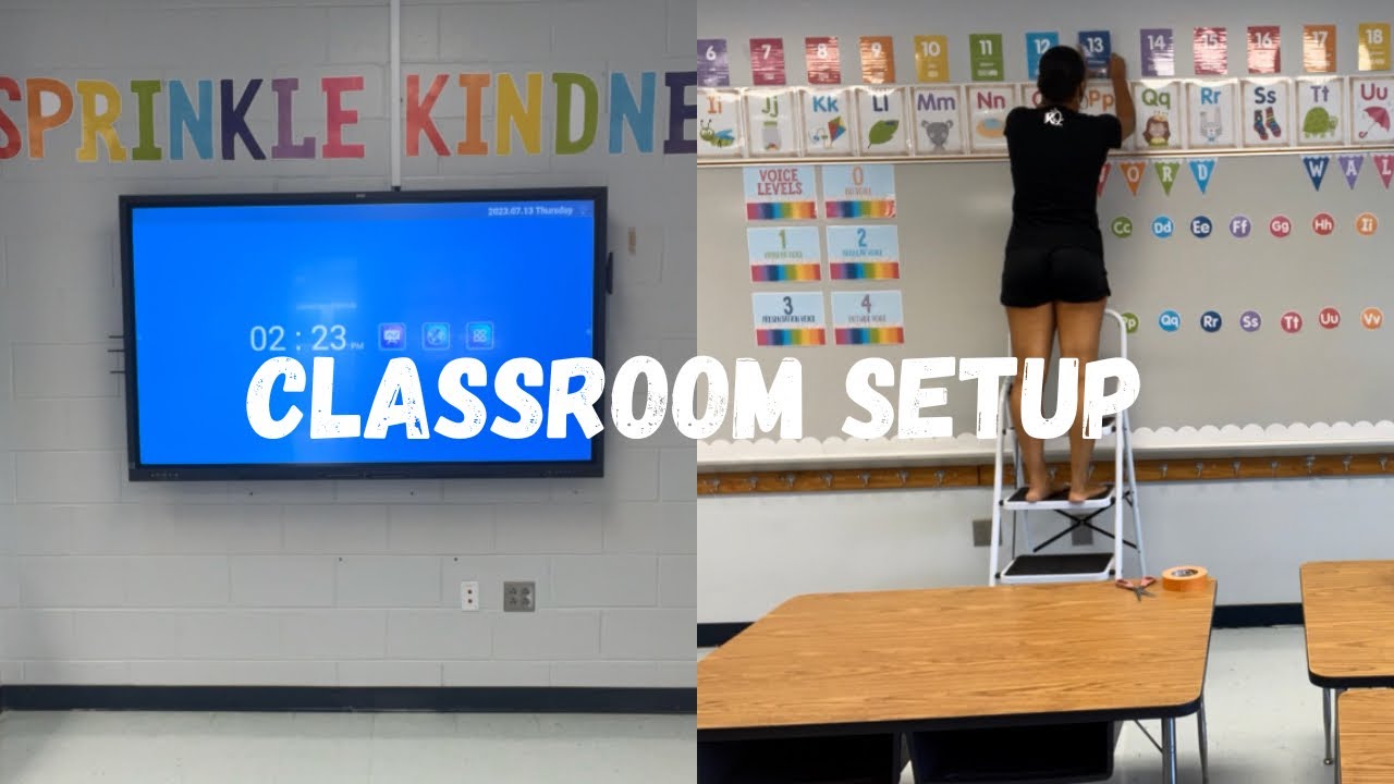 Kindergarten Classroom Setup Part 1 | First Year Teacher