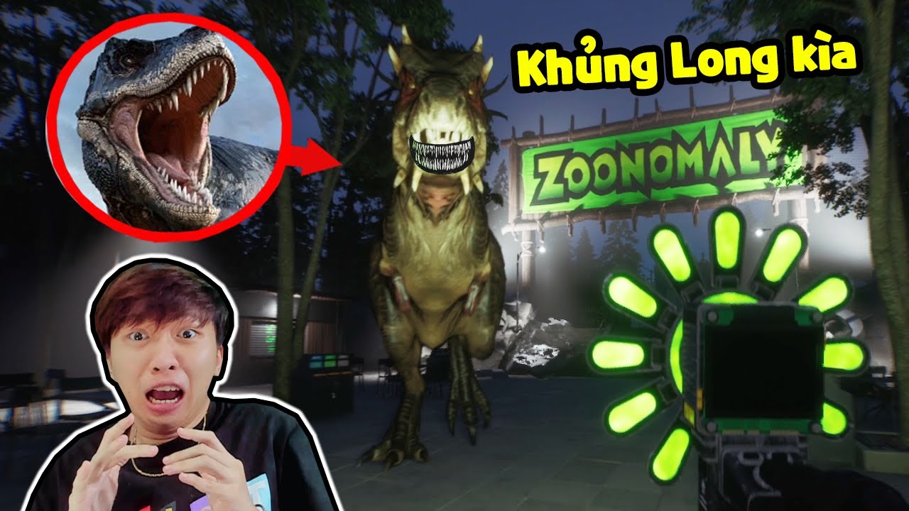 VinhMC Gặp KHỦNG LONG BẠO CHÚA Trong ZOONOMALY 😱 CHUYỆN GÌ SẼ ĐÃ XẢY RA !! CÓ TRỐN THOÁT ĐƯỢC KHÔNG