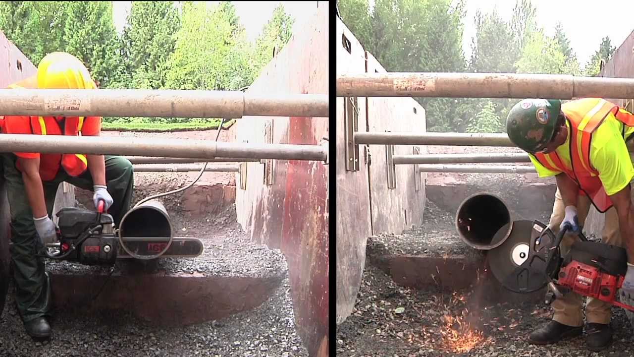 ICS® PowerGrit® vs. Circular Saw.