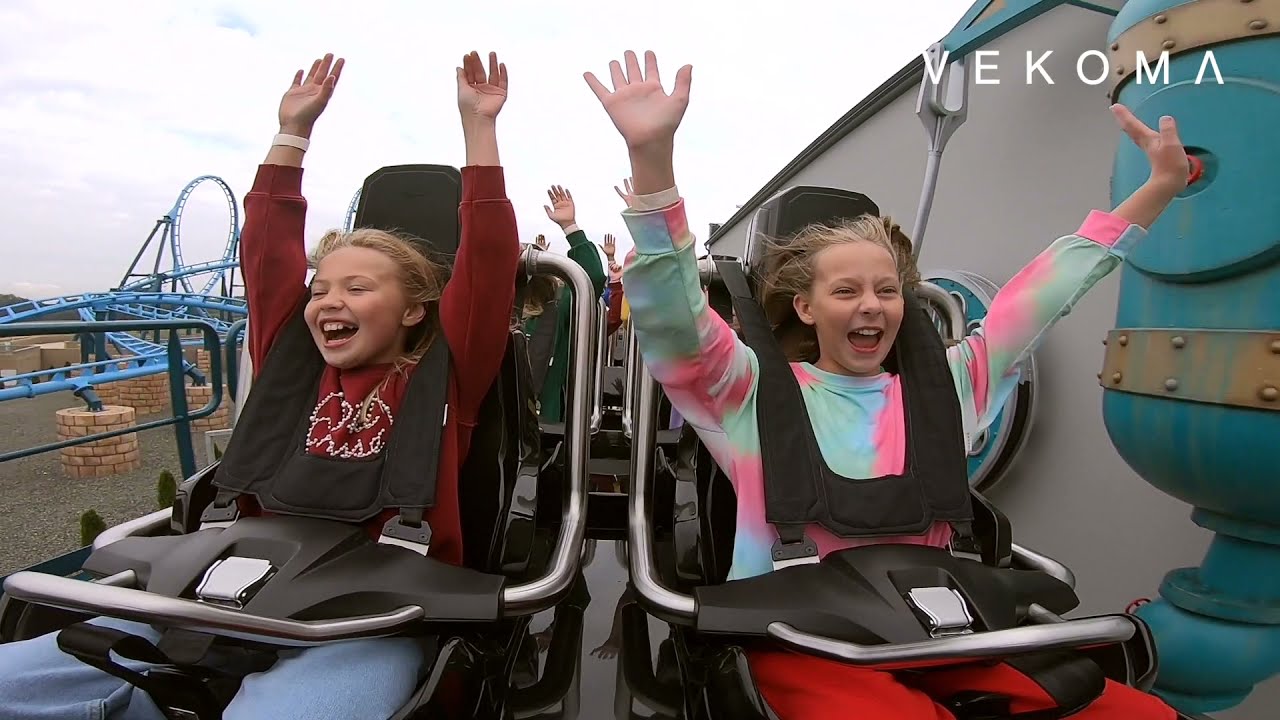 Super Shockwave Double Launch Coaster 'Abyssus' - Energylandia