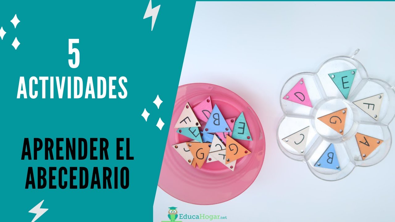 5 Actividades para aprender el abecedario