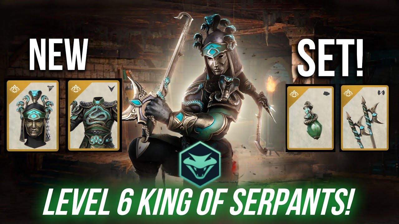 New Set Bonus King Of Serpents•Max Level Gameplay And Review!🔥🥵