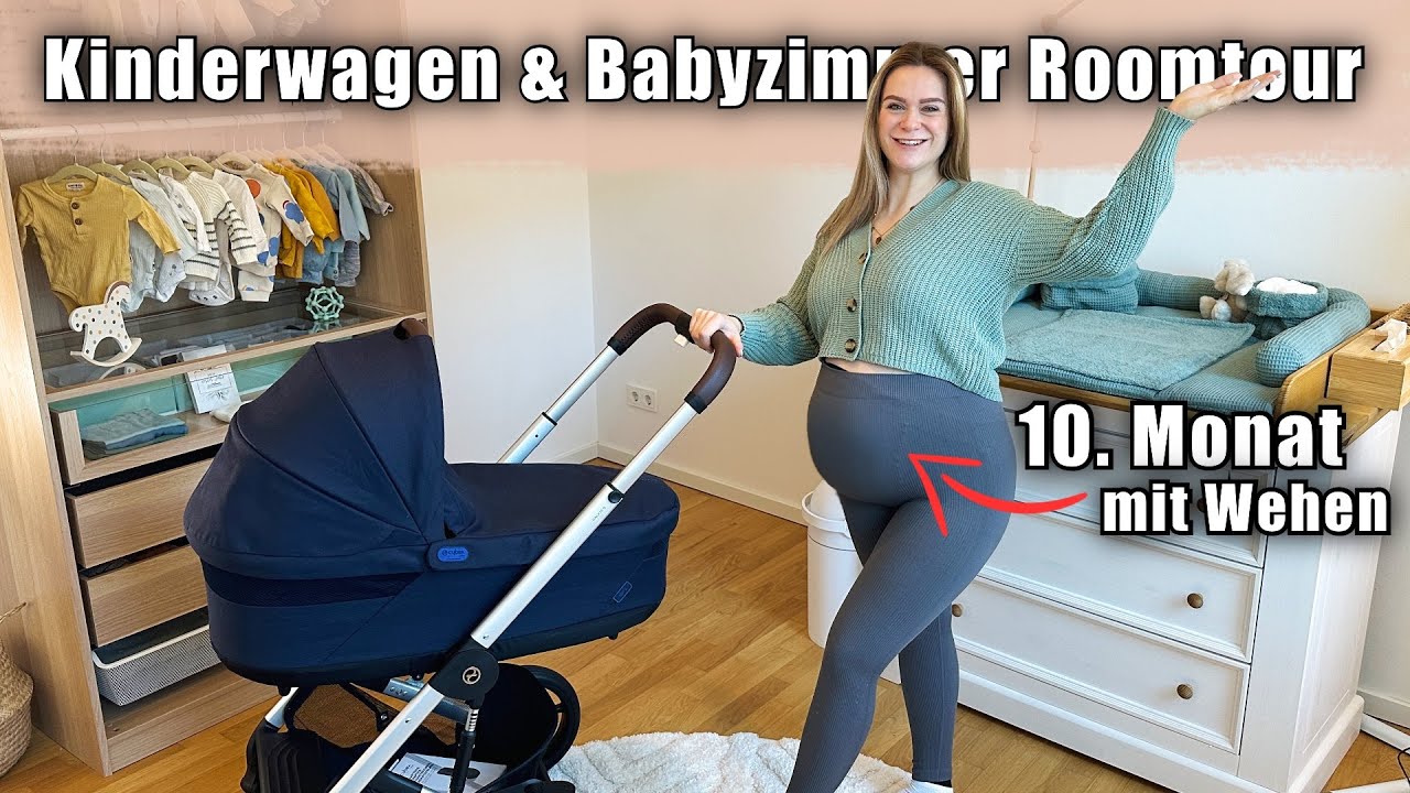 Wir zeigen euch den neuen KINDERWAGEN & BABYZIMMER ROOMTOUR