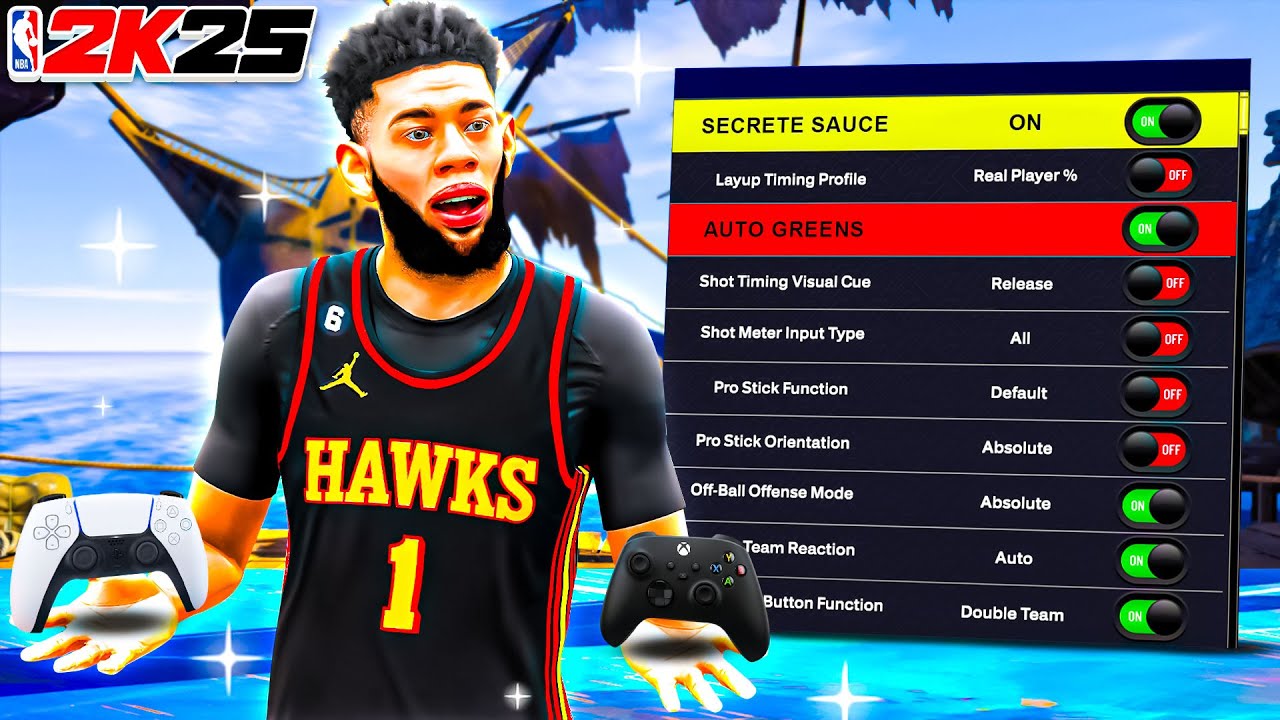 *NEW* Best Settings, Tips & Tricks in NBA 2K25 (BECOME UNSTOPPABLE)