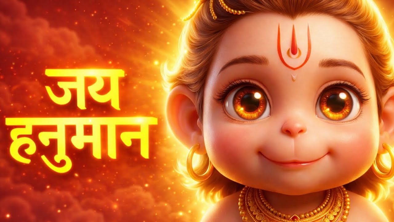 Hanuman Chalisa for Kids 🙏 Cute & Powerful Prayer