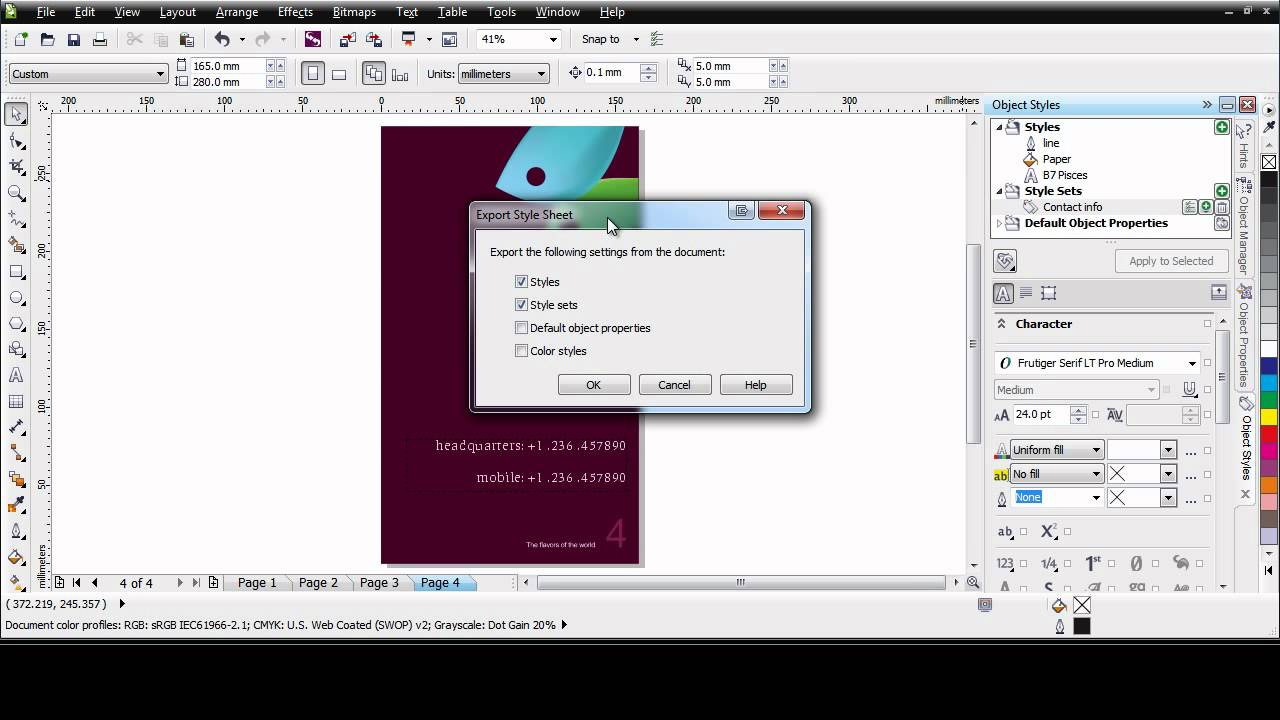 09 - Working with Object Styles