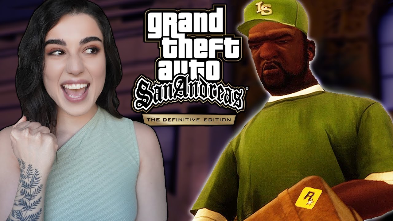 Sweet is Finally FREE!!! GTA San Andreas 1ST Time Playing