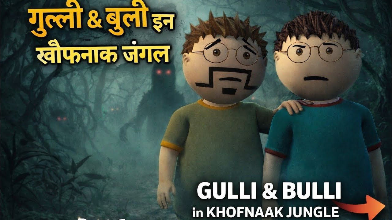 GULLI & BULLI in Khofnaak Jungle | Part 1 | Horror Story in Hindi