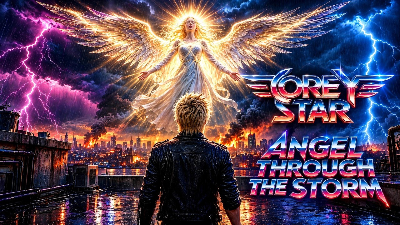 Corey Star - Angel Through The Storm (80s Melodic Metal Anthem)