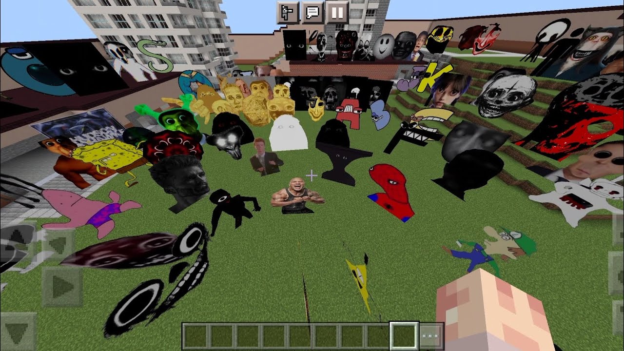 Gmod Nextbots v7 Addon in Minecraft pe | MCPE ADDON