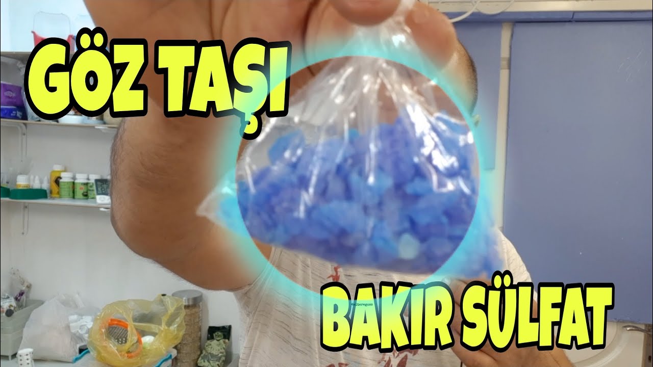 Muhabbet Kuşlarında Göz Taşı - (Bakır Sülfat, Göz Taşı Kullanımı)