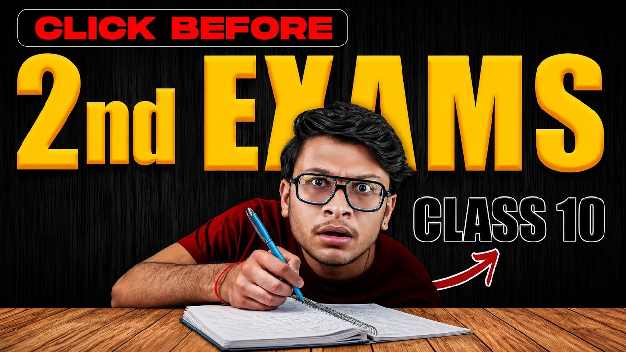 Class 10; Click before your SECOND BOARD EXAMS!⚠️ (Copy this trick)