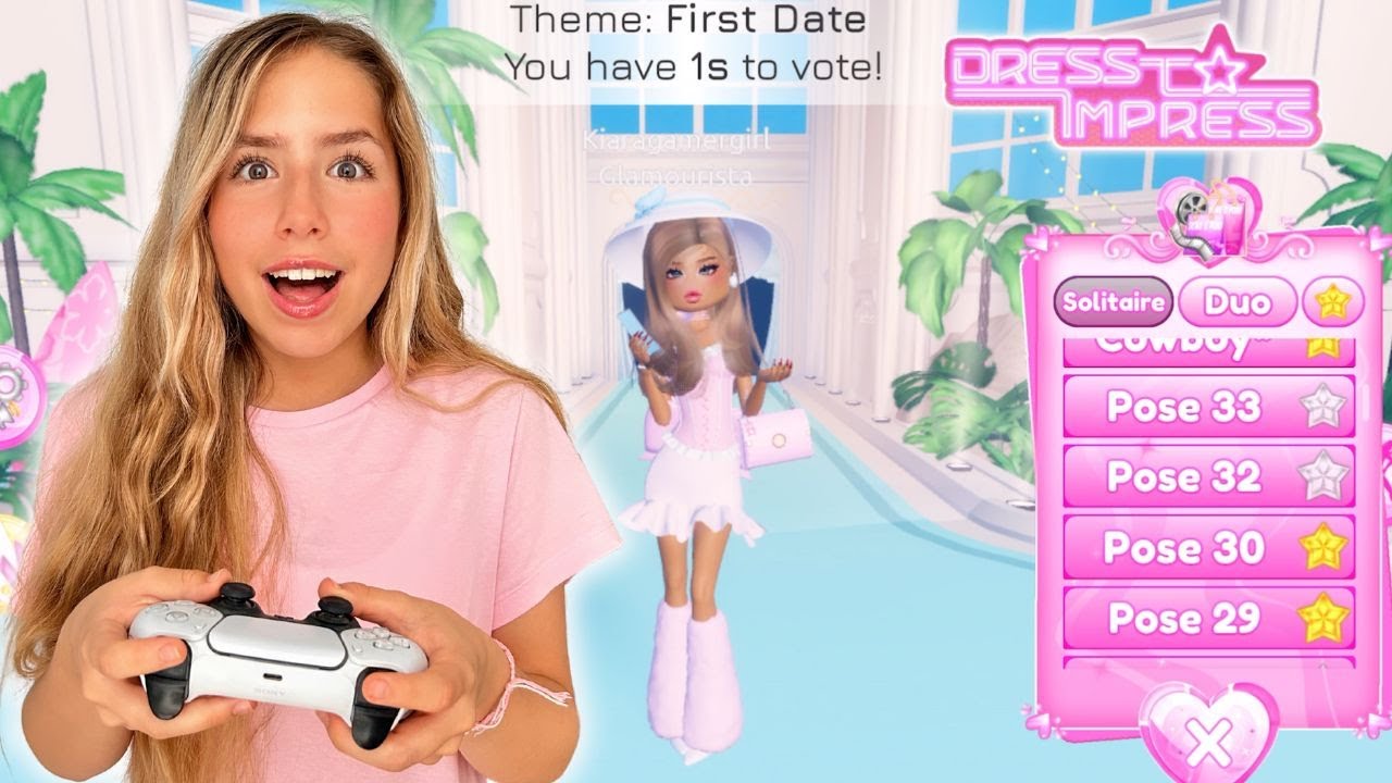 Je teste DRESS to IMPRESS sur Roblox // Playing Roblox Dress To Impress