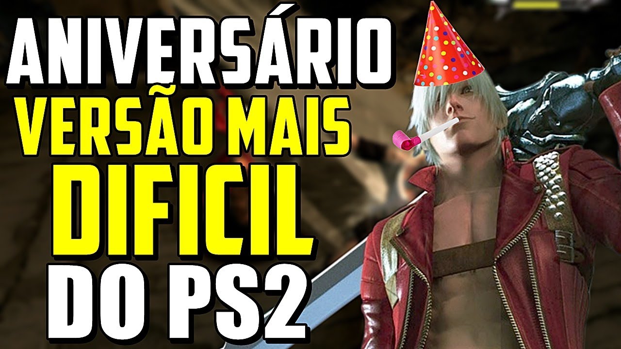 🔴A VERSÃO MAIS DIFICIL NO PS2 DEVIL MAY CRY 3 ORIGINAL ANIVERSARIO 16 ANOS