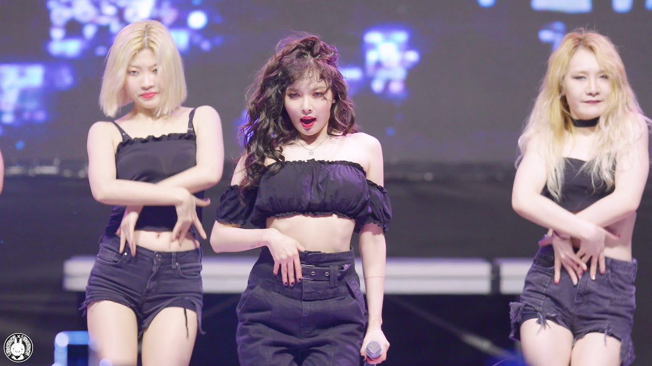 [4K] 180523 현아 직캠 '버블팝(Bubble Pop)' HyunA Fancam @신한대학교 축제 신한대 By 벤뎅이