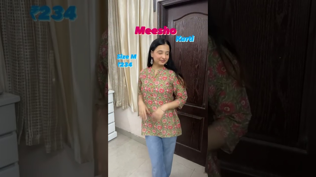 Meesho Kurti Haul | Meesho Kurta Haul | Meesho Haul | Affordable Kurti Haul || Jasmin Kaur 🌸