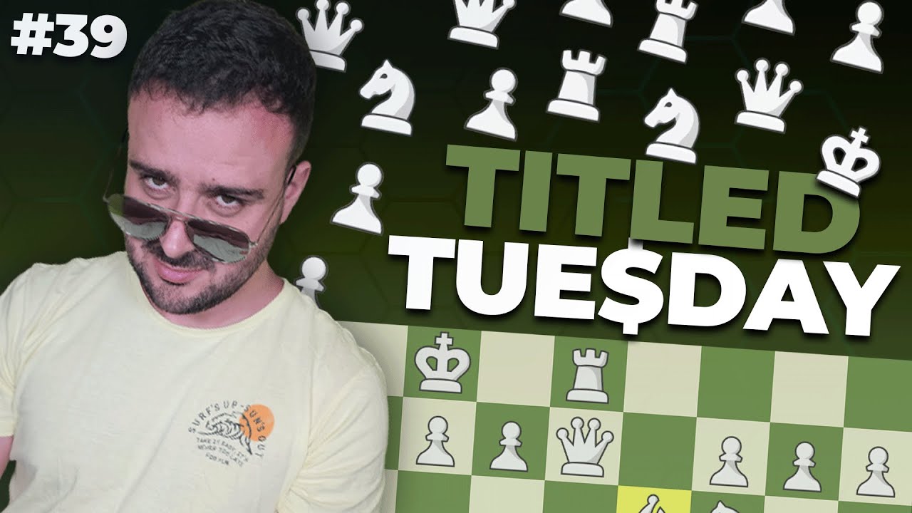 VOLVEMOS CON EL TITLED TUESDAY NOCTURNO! #NAKAMURA #CARLSEN #39 🔥
