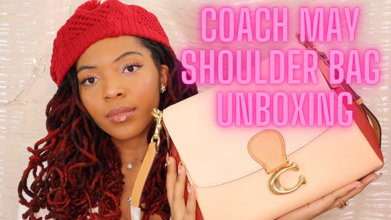 COACH UNBOXING: MAY SHOULDER BAG IN COLOR BLOCK