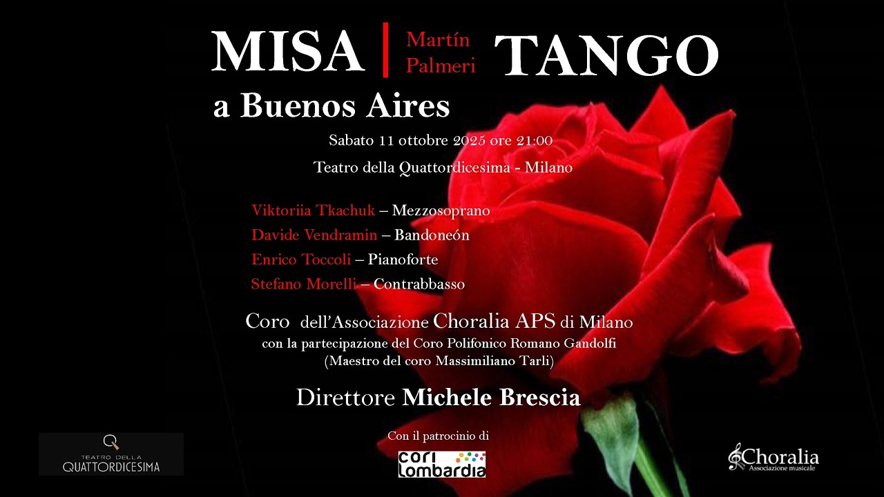 Misatango/Misa a Buenos Aires del ventennale - Ass. Musicale Choralia
