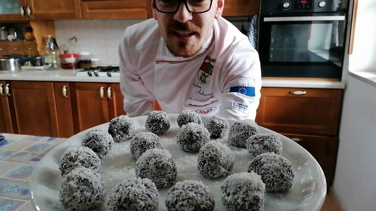 *.* Palline cocco e cacao RICETTA FLASH!