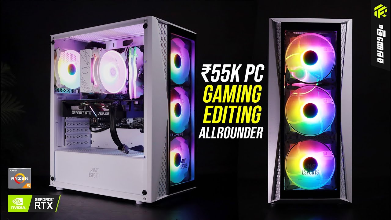 ₹ 55,000 Budget Allrounder PC Build - 2023| Ryzen 5 5600 + RTX 2060 [Malayalam]