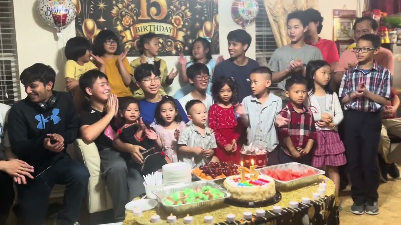 Mason 15th Birthday #birthday #celebration #food #2026 #family 