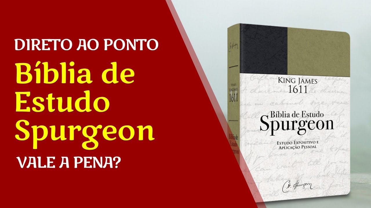 Bíblia de Estudo Spurgeon | Sobre Bíblias