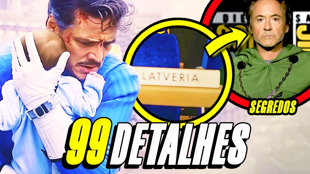 EXPLICADO! 99 DETALHES EM QUARTETO FANTÁSTICO (EASTER EGGS + REFERÊNCIAS + SEGREDOS) HISTORIA